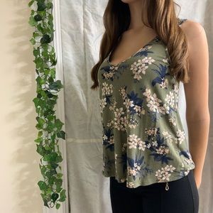 Floral tank top